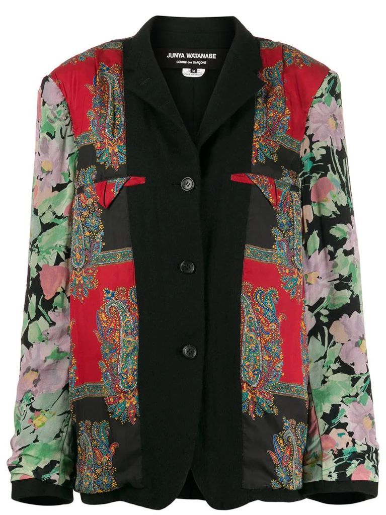 floral and paisley jacket