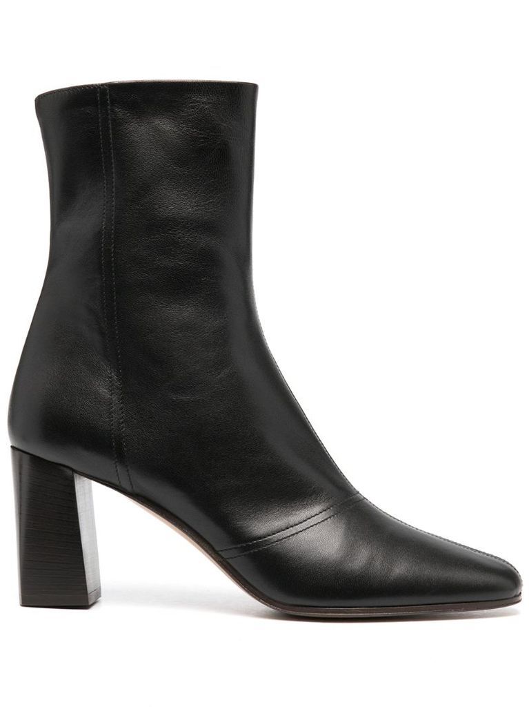 side zip ankle boots