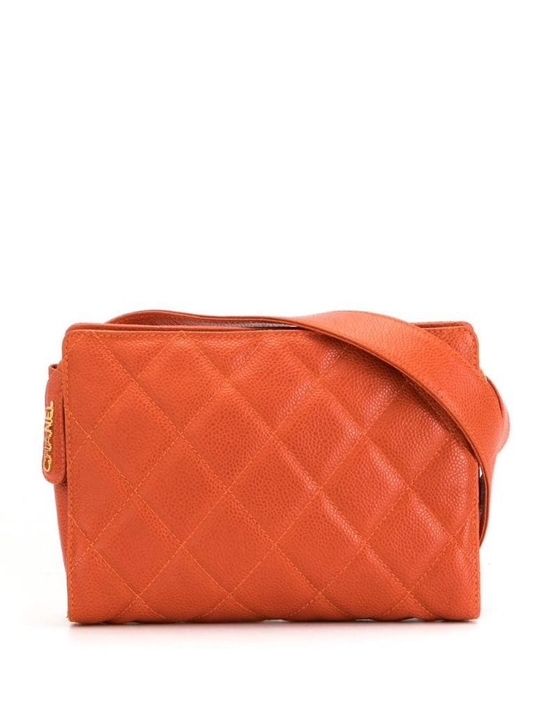 1997 diamond quilted belt bag
