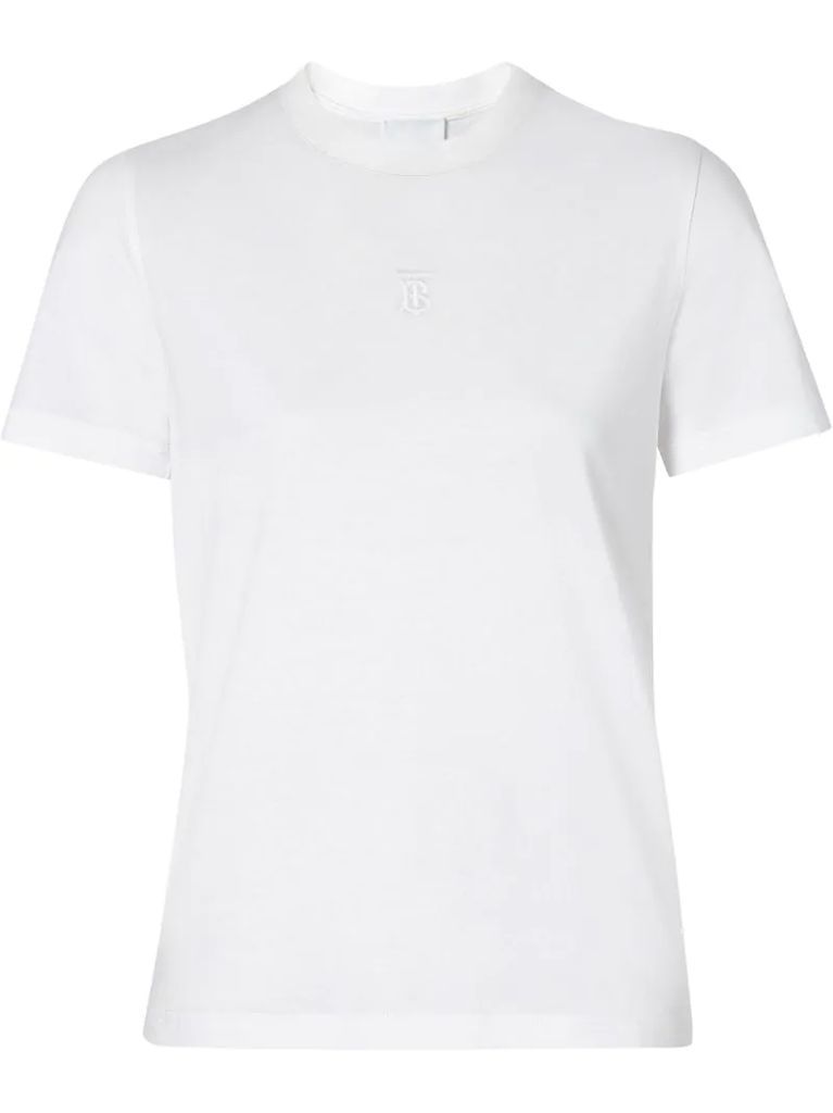 Monogram Motif Cotton T-shirt