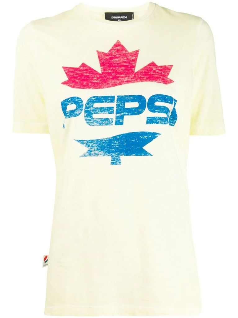 #D2XPepsi logo print T-shirt