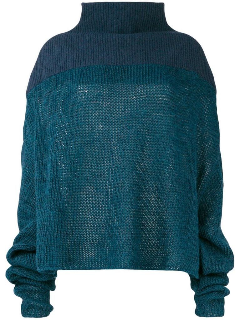 drop shoulder sweater