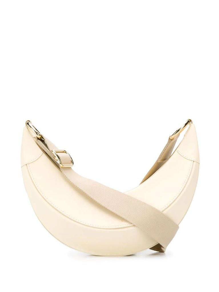 Banana curved shoulder bag