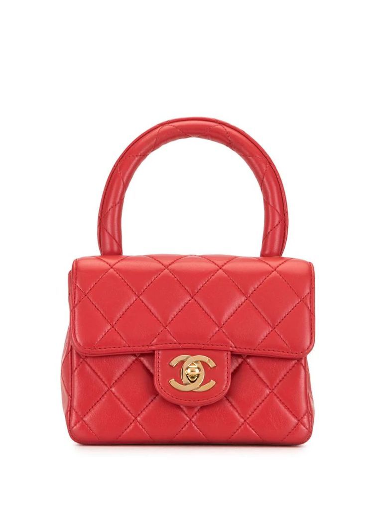 quilted CC mini bag