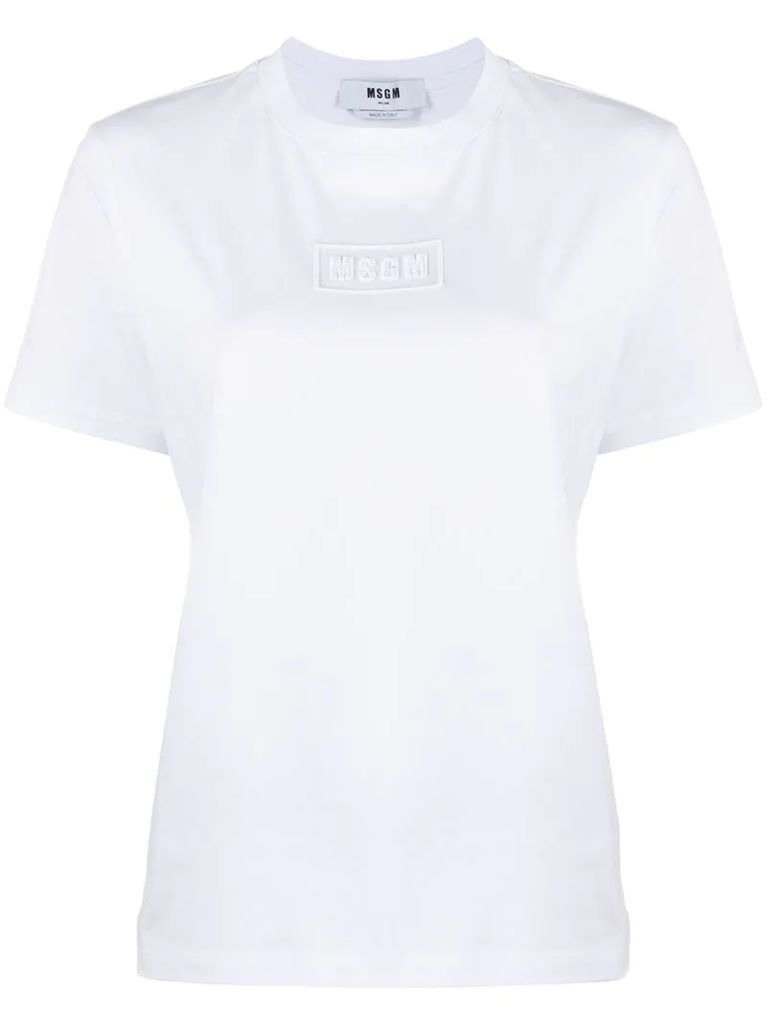 embroidered logo T-shirt