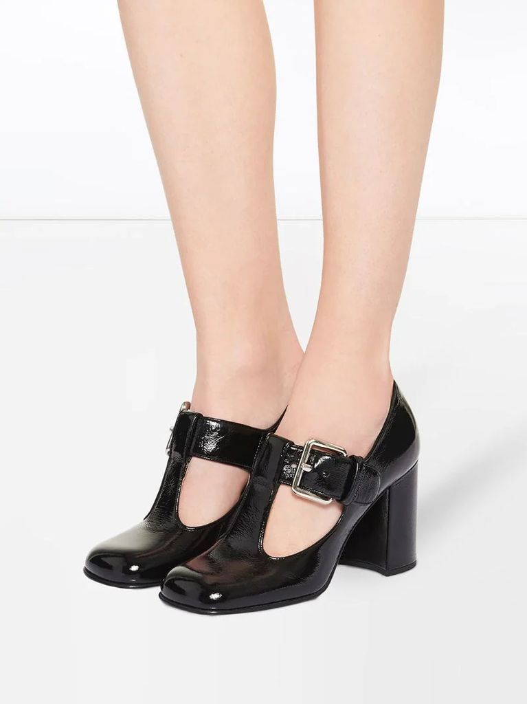 buckle fastening Mary Jane pumps