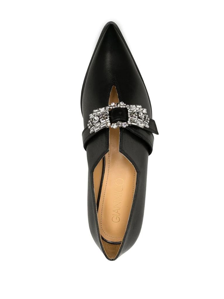 Penelope crystal loafers