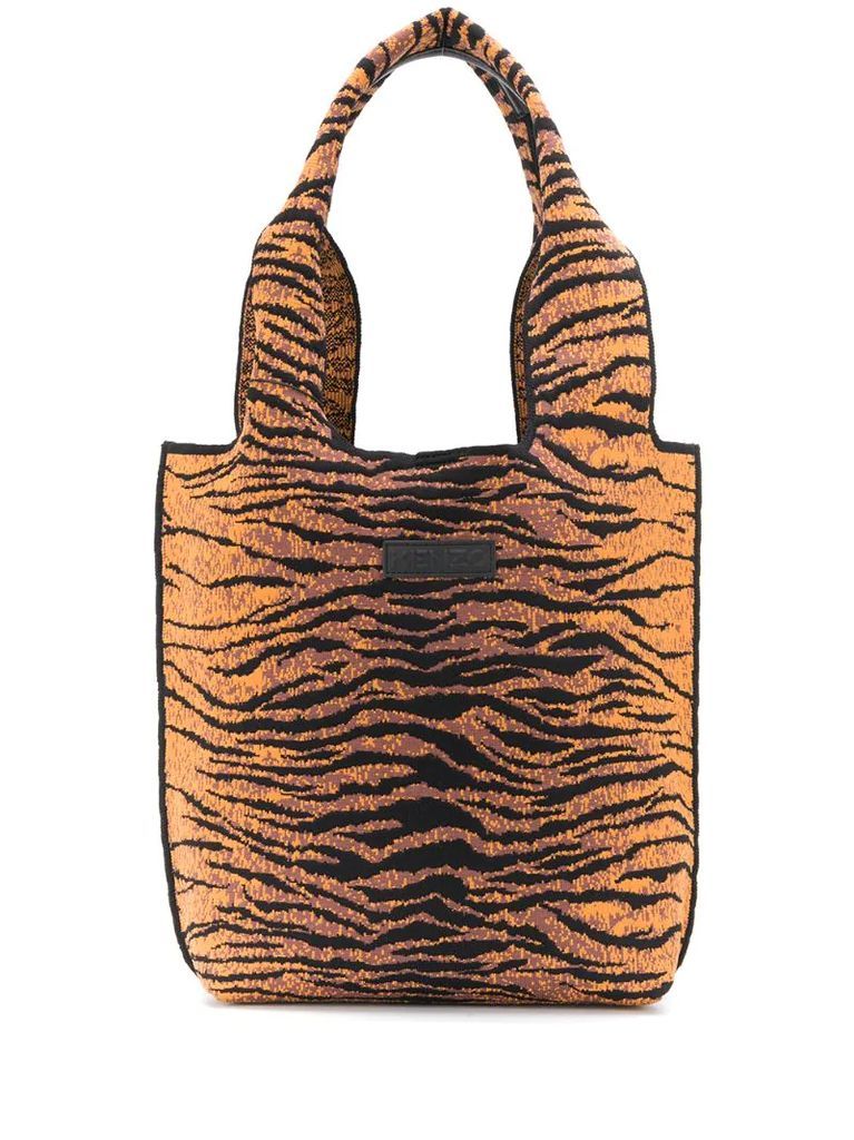 tiger tote bag