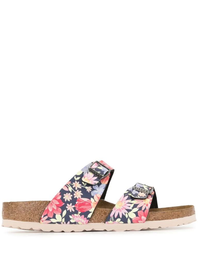Sydney floral-print sandals