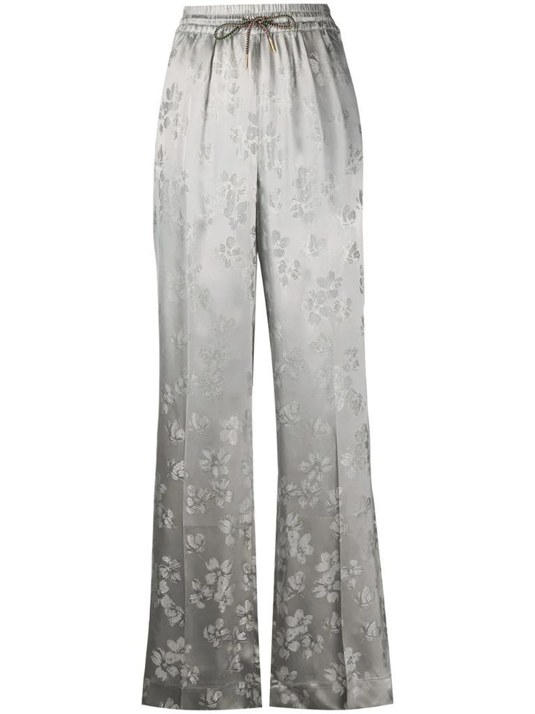 Video Game floral trousers