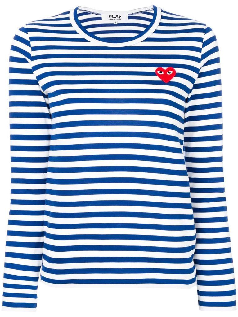 striped longlseeved T-shirt