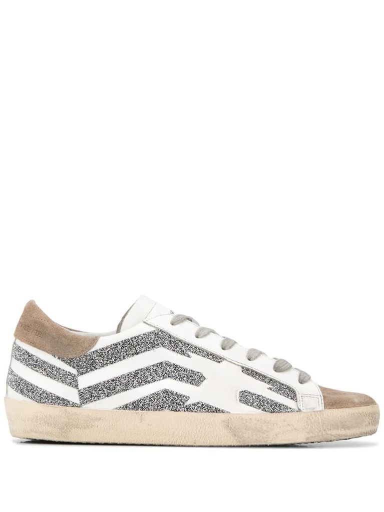Superstar striped sneakers