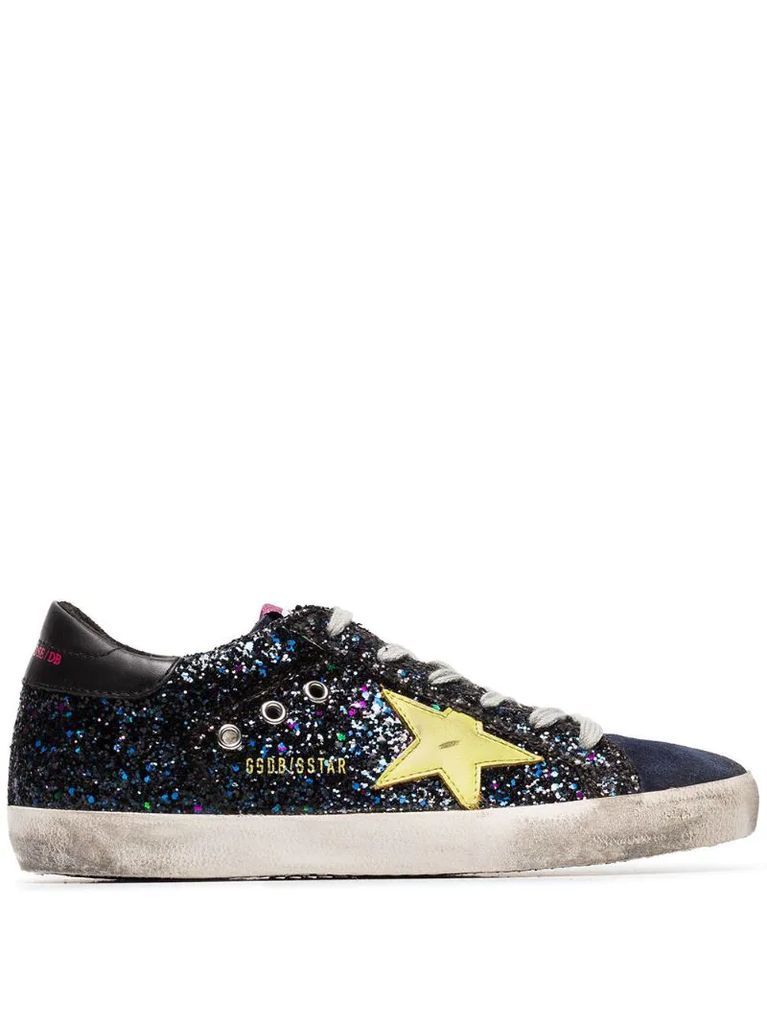glitter embellished Superstar sneakers