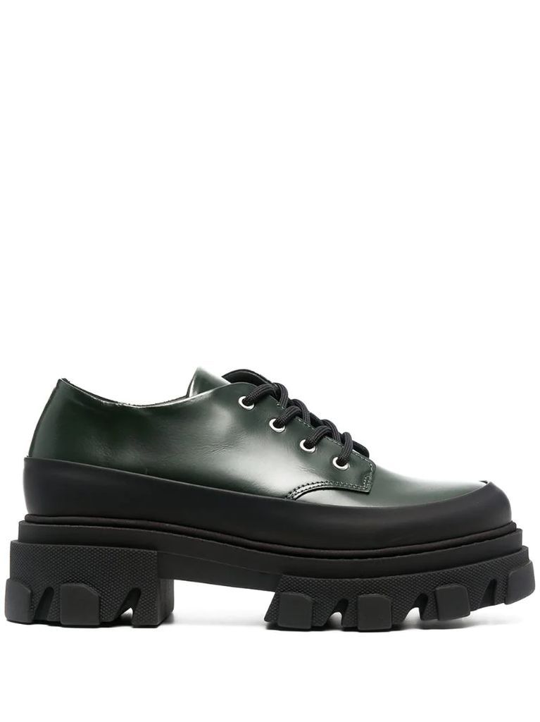 chunky sole Oxford shoes