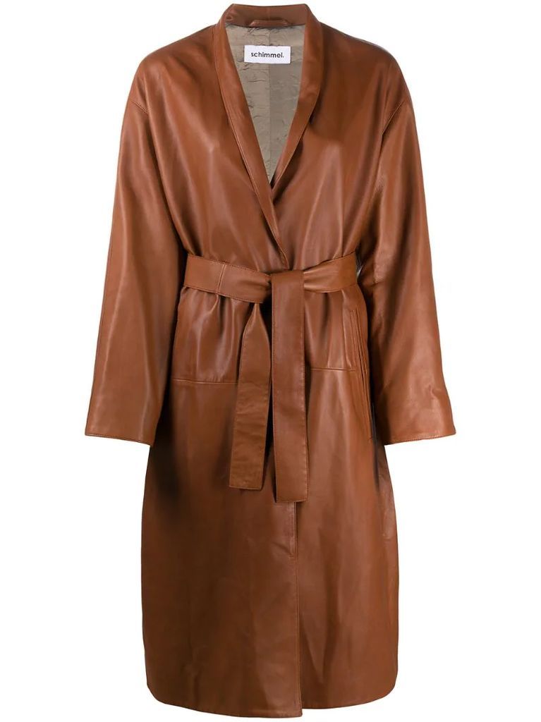 Aramish leather coat