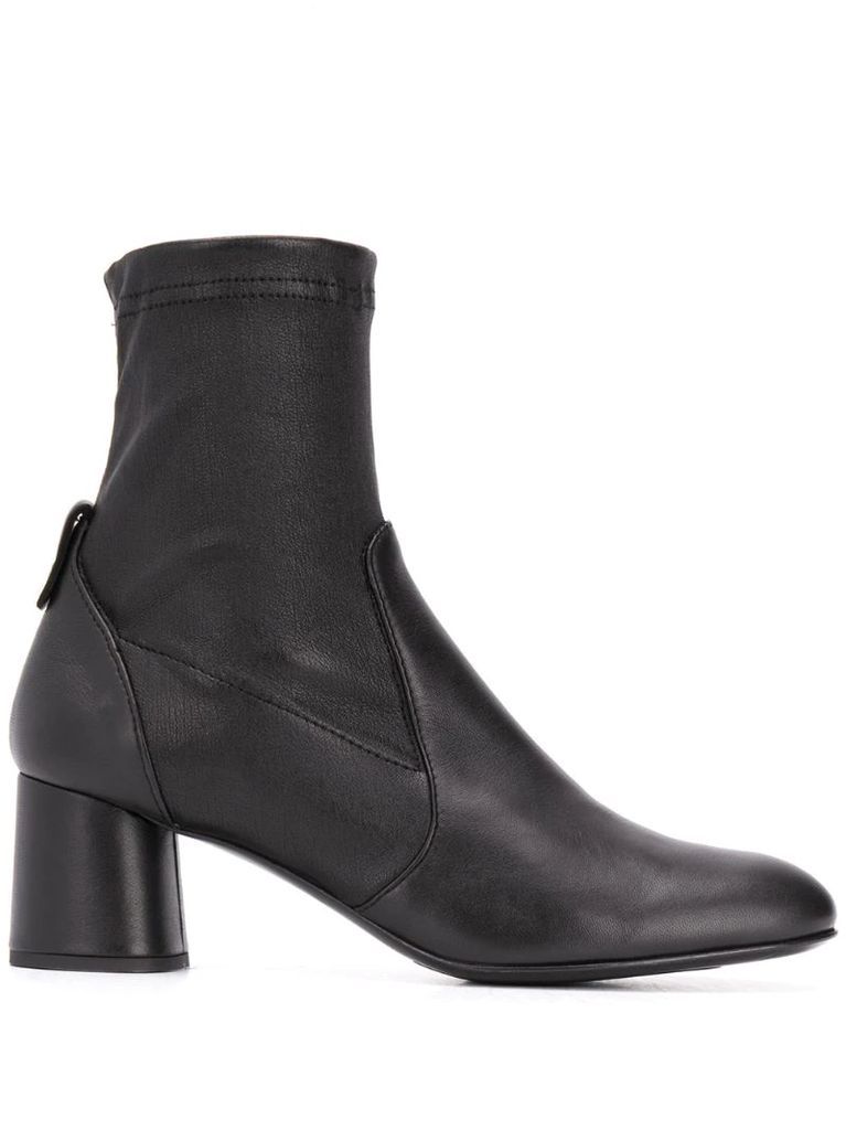 stretch ankle boots