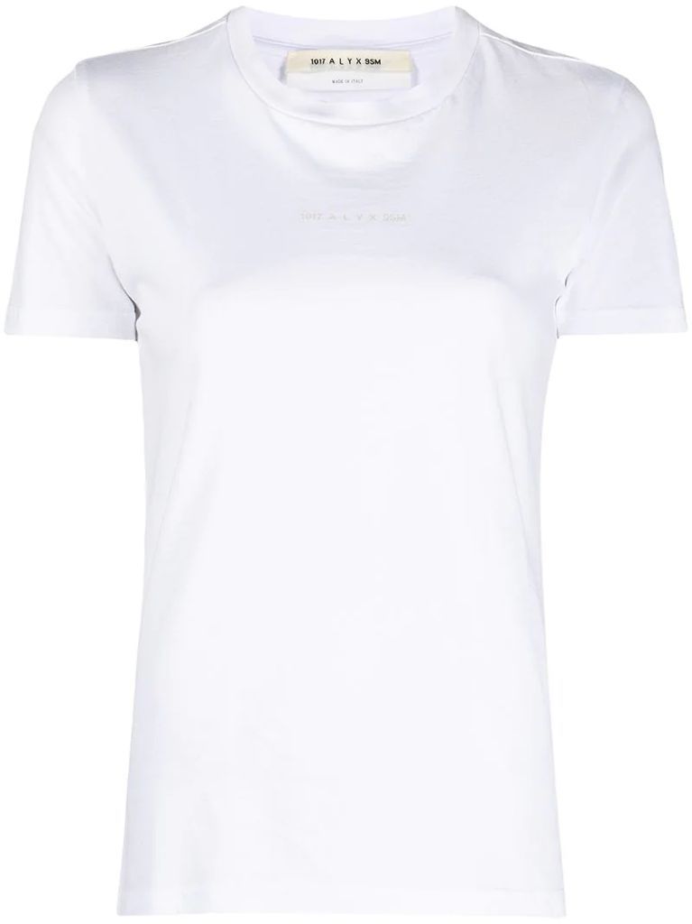 circle logo-print cotton T-shirt