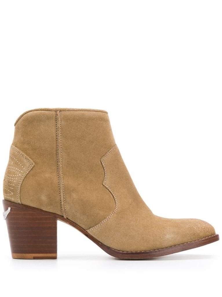 Molly suede ankle boots