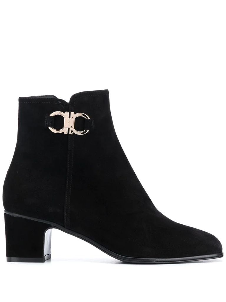 Gancini ankle boots