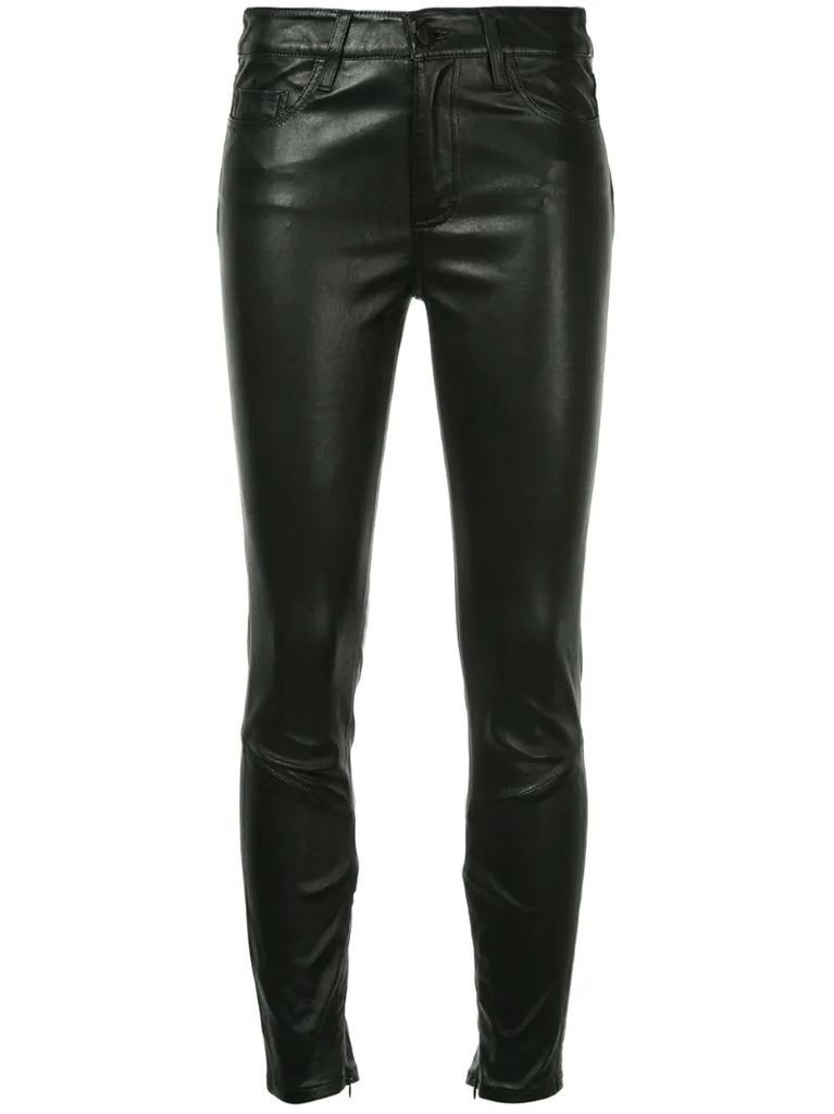 Cult Skinny Ankle Zip trousers