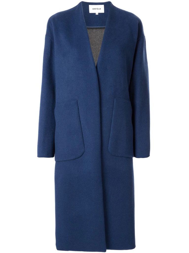 longline cocoon coat