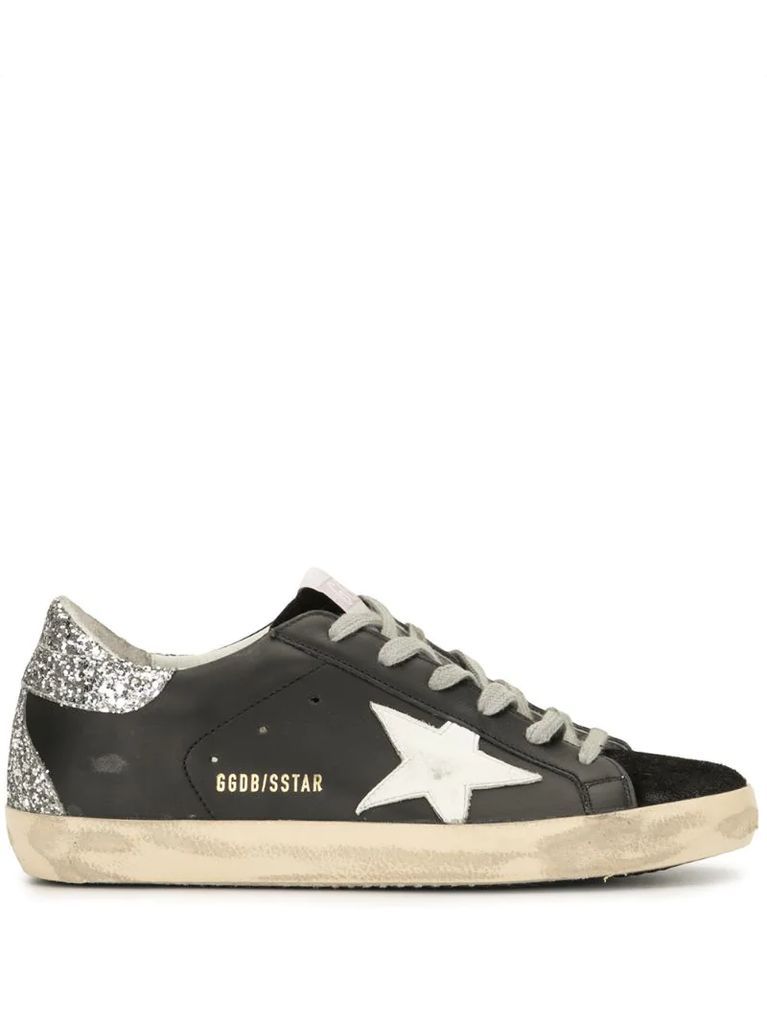 Super-star glitter sneakers