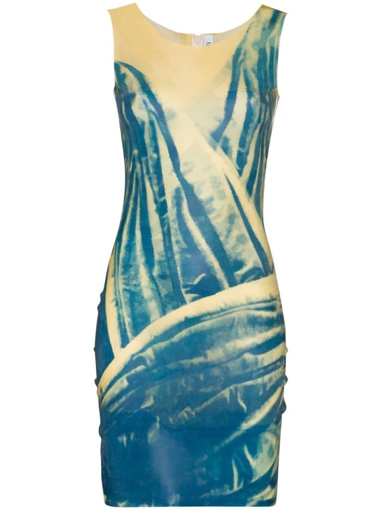 After Hours graphic print dress