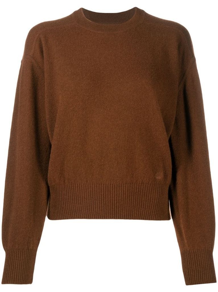 pulled knit jumper