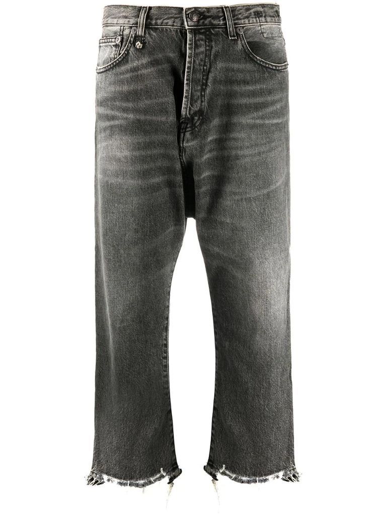 Tailored Drop mid-rise straight jeans
