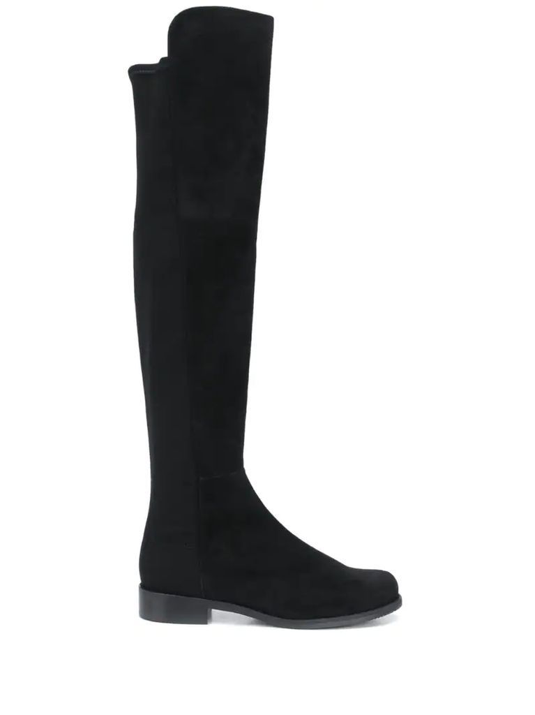 slip-on over-the-knee boots