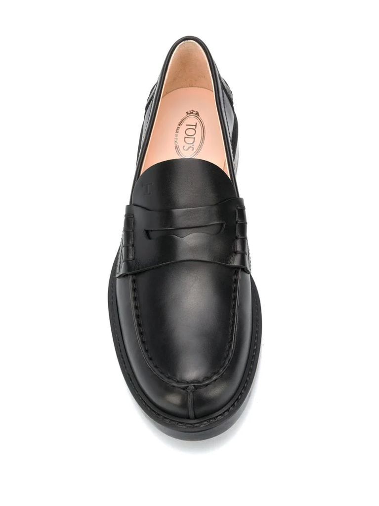 leather classic loafers