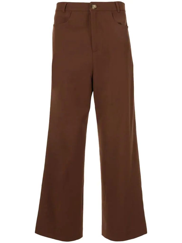 Elliot high-waisted trousers