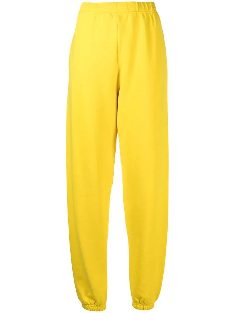 elasticated cotton trousers