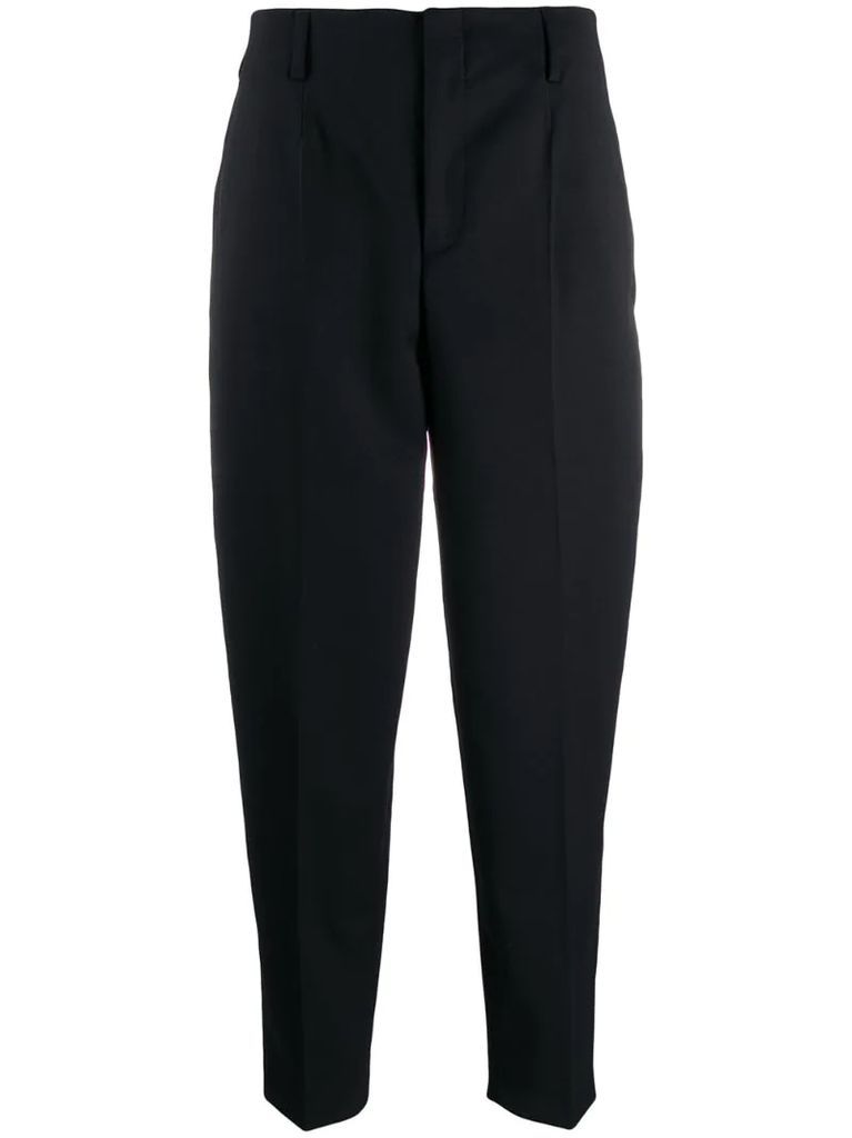 Karlie cropped tapered trousers