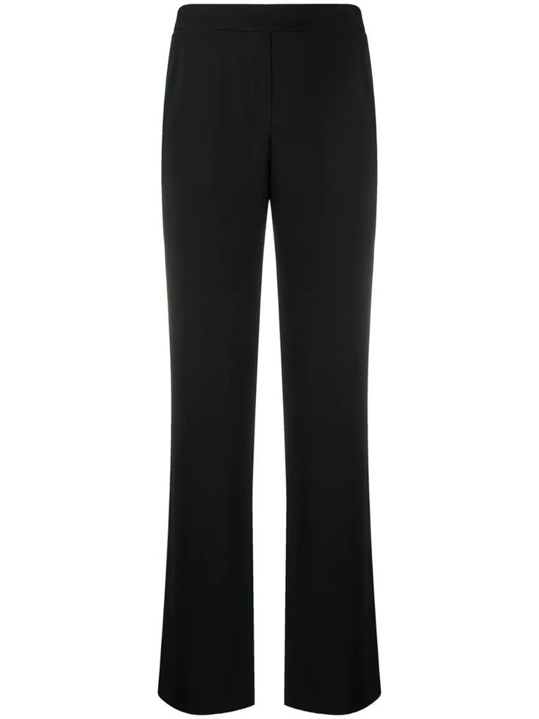 wide-leg pull-on trousers