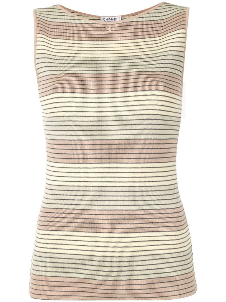 1998 striped knit top
