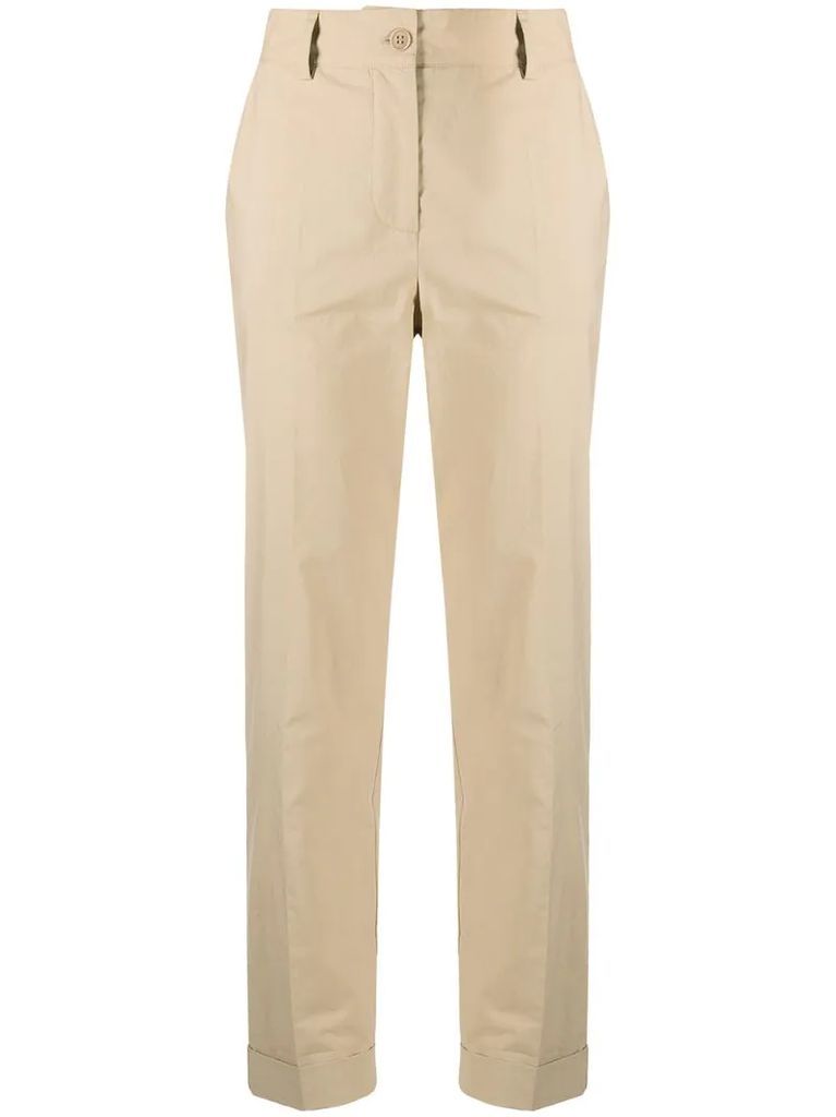 Canyon cropped cotton trousers