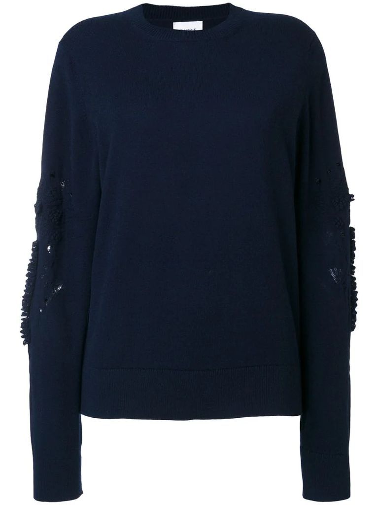 Romantic Timeless cashmere round neck pullover