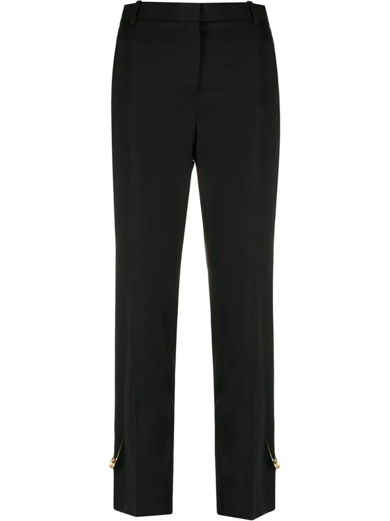 Medusa safety pin trousers
