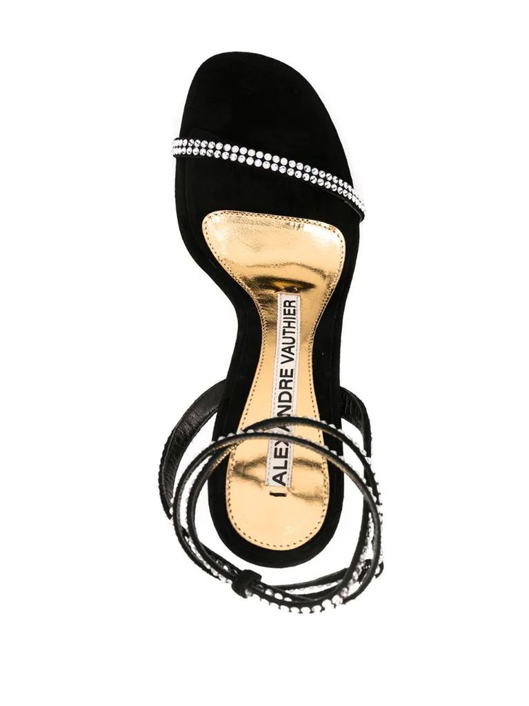 Carine crystal-embellished sandals