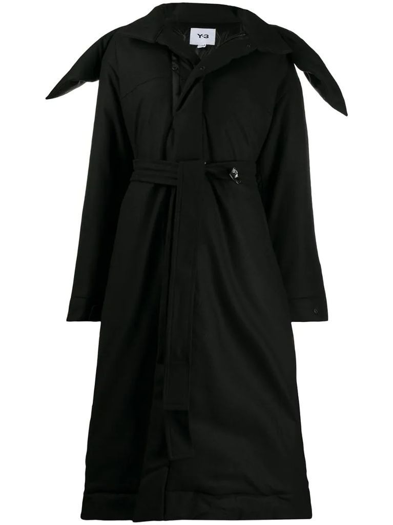 oversize collar coat