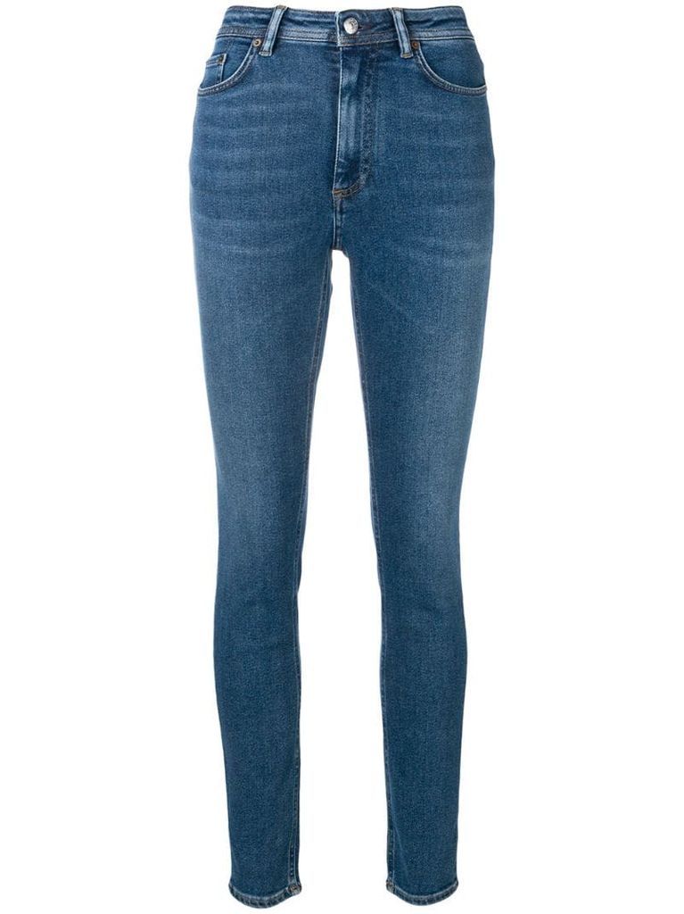 Peg high waist jeans