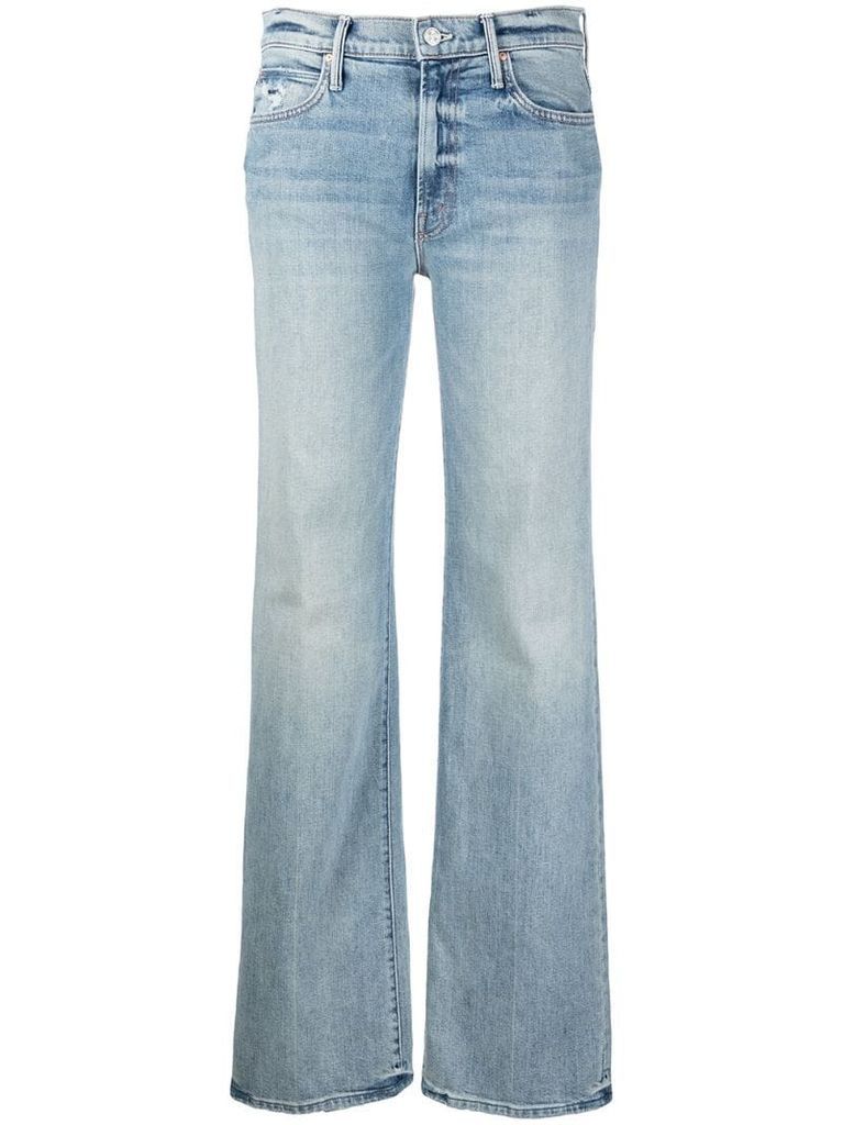high-rise jeans