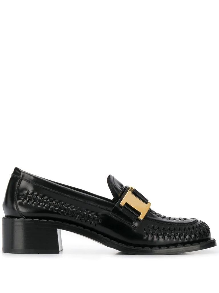 45mm woven loafers