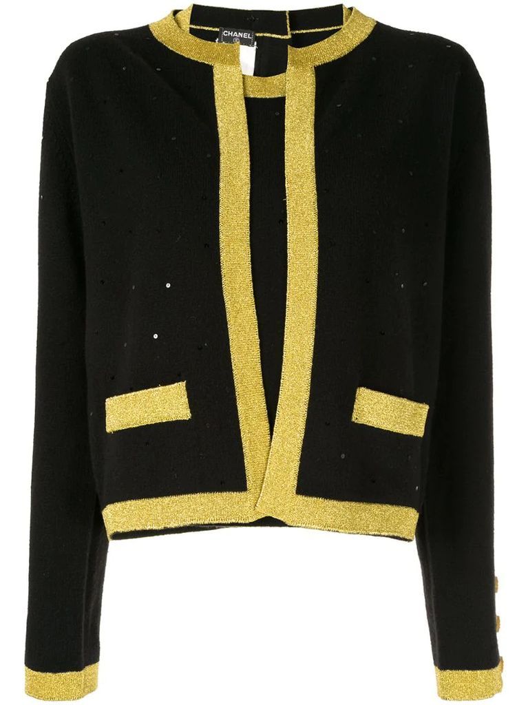 CHANEL CC Ensemble Cardigan Tops