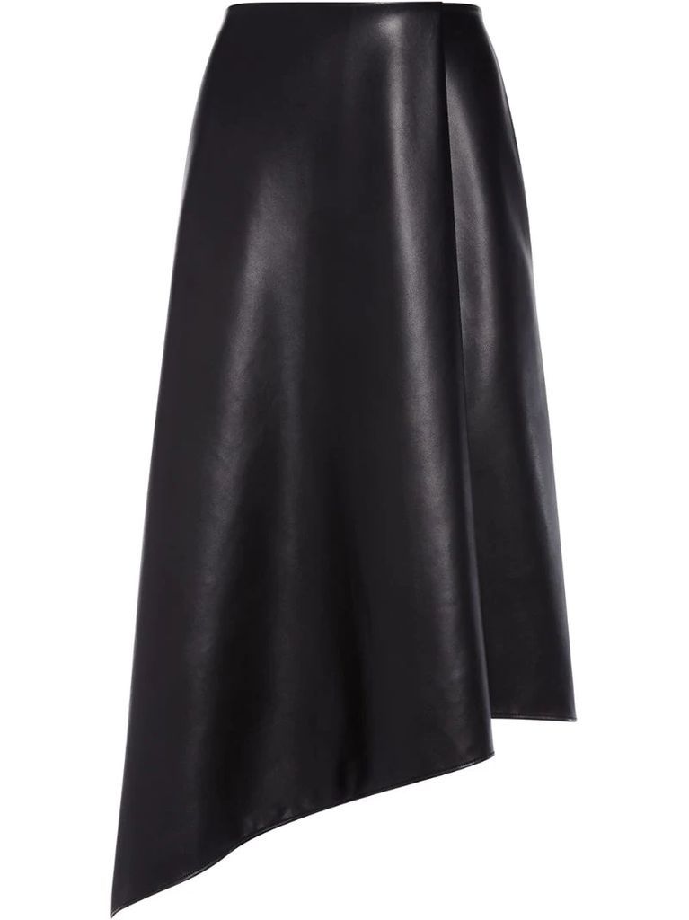 Jayla vegan leather skirt