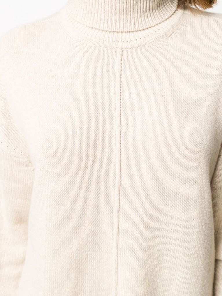 turtleneck knitted jumper
