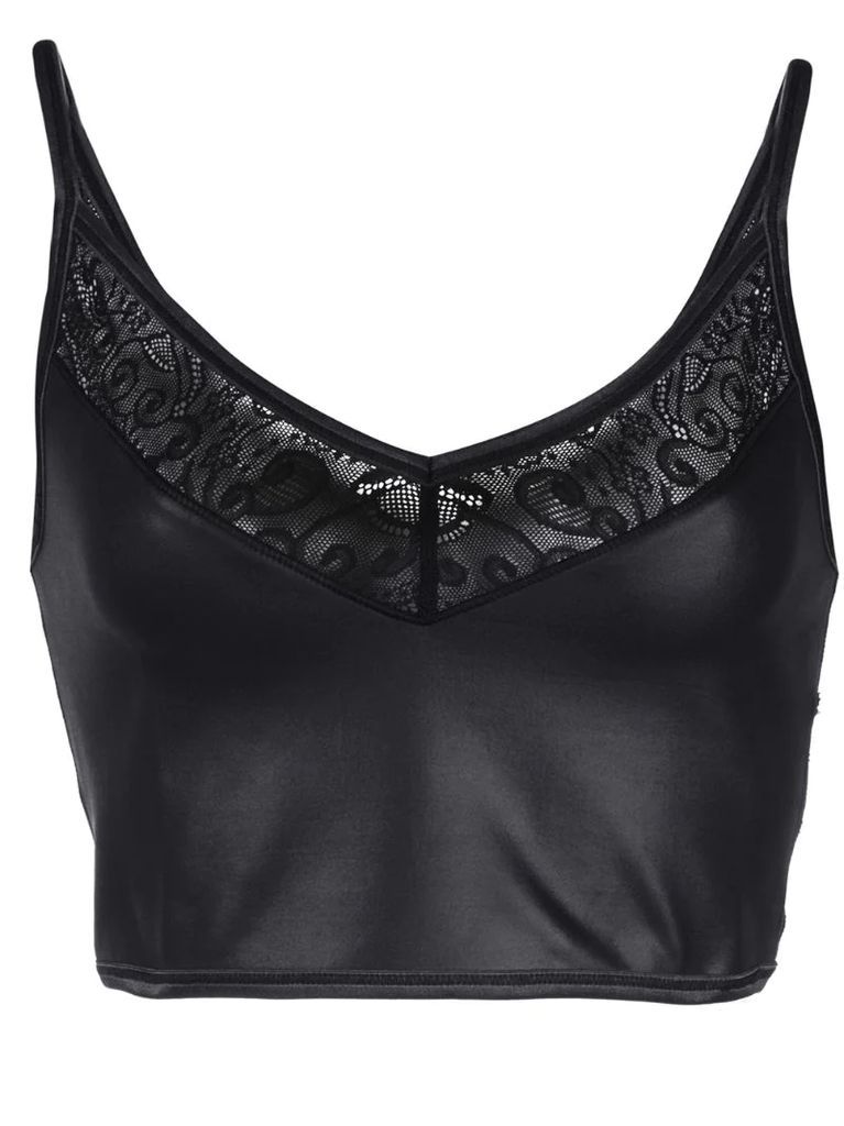 cropped bralette top