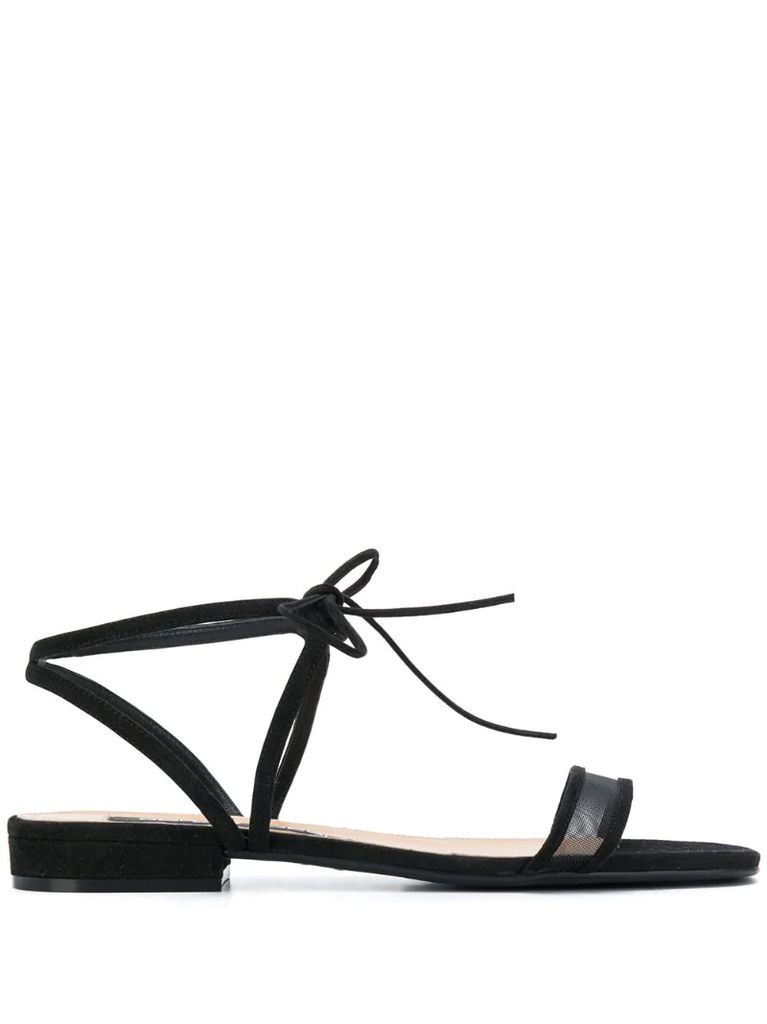 strappy flat sandals