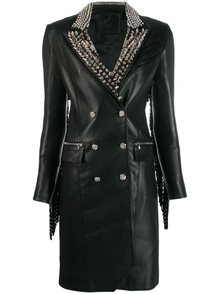 Cowboy studded coat